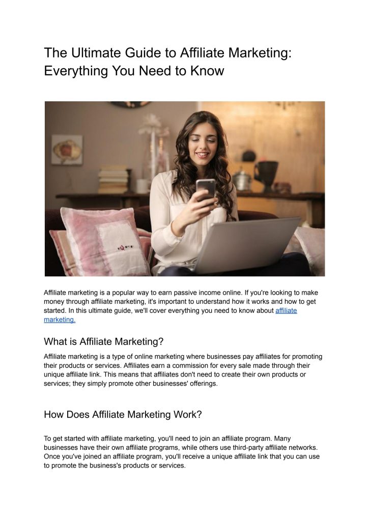 The Ultimate Guide to Affiliate Marketing in the Wine  Bar Accessories Space