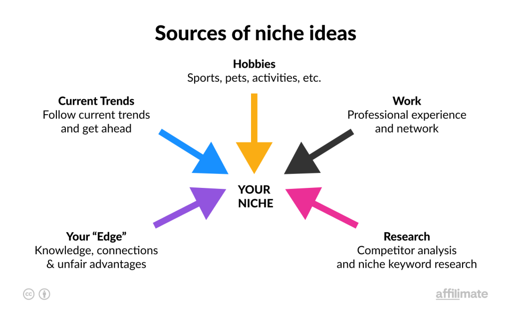 What are some successful examples of niche sites?