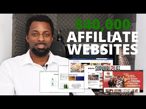 5 Affiliate Niche Sites Earning $40,000 Per Month