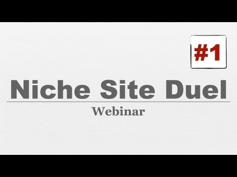 Niche Site Duel #001 – How To Find Profitable Niche Markets & Outsource It