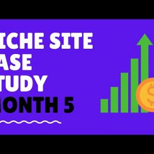 Niche Site Case study month 5 | Blogging Niche Site Case Study