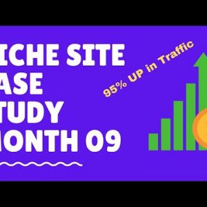 Niche Site Case study month 09 | Blogging Niche Site Case Study