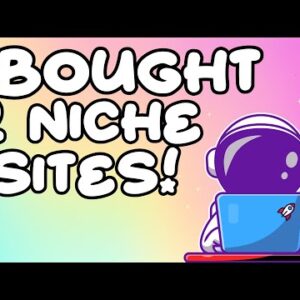 I Bought 2 New Niche Site Blogs!