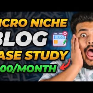 Perfect Case Study of Micro Niche Blog ( URL Shared )